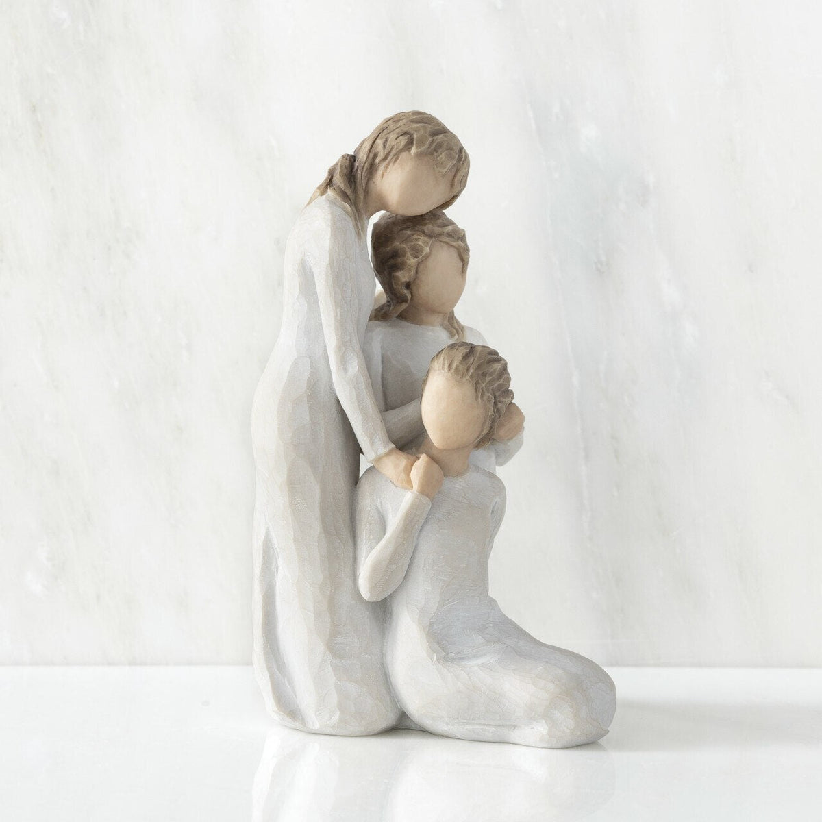 Our Healing Touch figurine displayed as a sisterhood and support keepsake gift