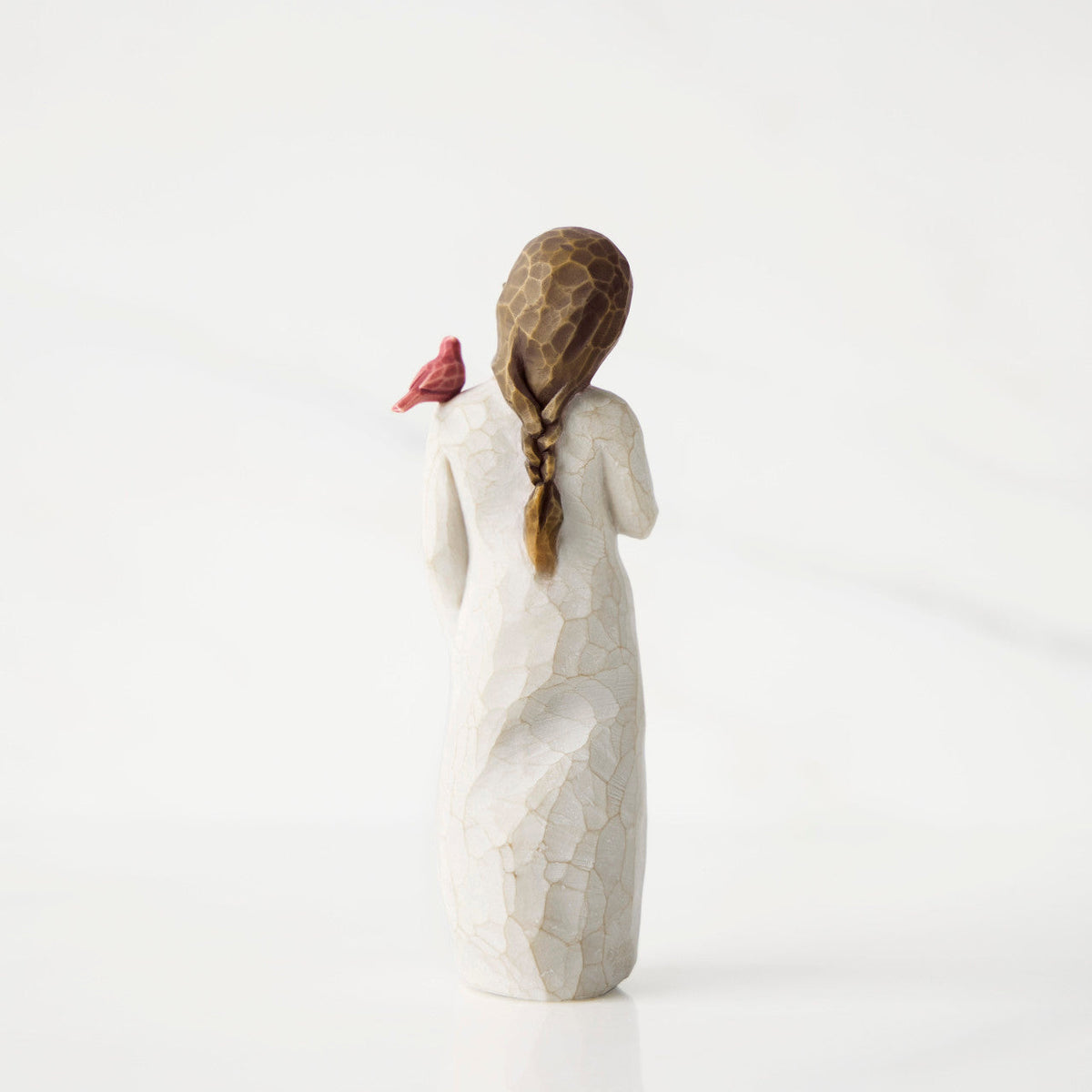 Messenger with Cardinal figurine as a comfort and remembrance gift
